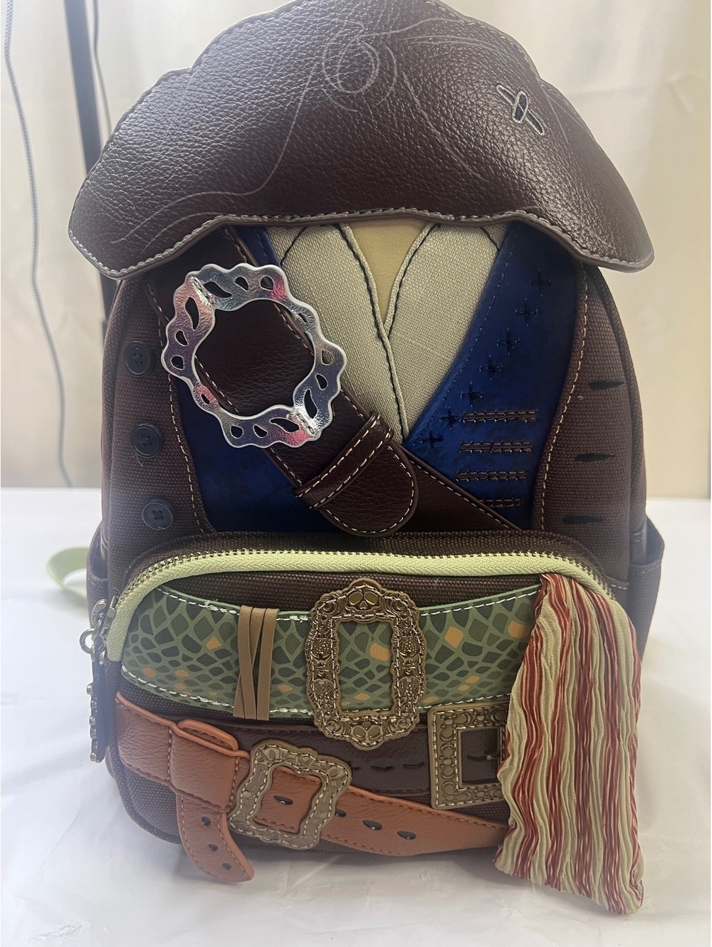 New Loungefly Captain Jack Sparrow Mini Backpack - Pirates of the Caribbean